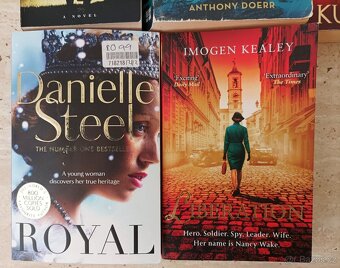 5 anglických knih, paperbacky - 5