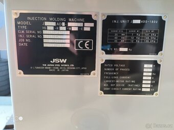 Vstřikovací lis JSW-J100ADS-180U - 5