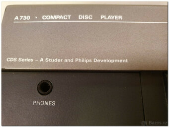 CD přehrávač Studer A730, řada CDS - 5
