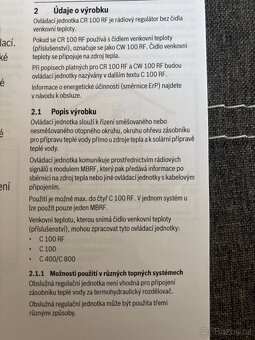 Bosch CR 100 RF bezdrátový termostat - 5