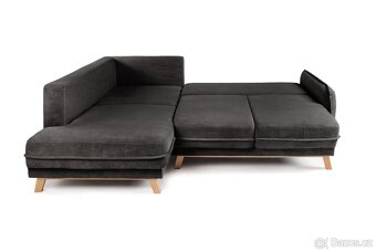 Rohové rozkládací sofa TORI, - 5