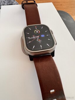 Apple Watch Ultra 2, vč. koženého řemínku - 5