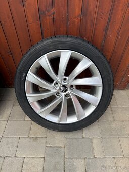 Originál alu kola Škoda Superb 3 R18 Pegasus - 5