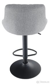 Otočná barová židle čalouněná TK3182, 1 ks - 5