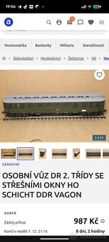 Prodej: Sbírka retro modelů železničních vagónů PIKO a UNID, - 5