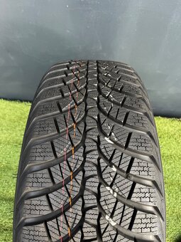 Alu kola Hyundai, Kia 215/55/17 zimní 100% stav - 5