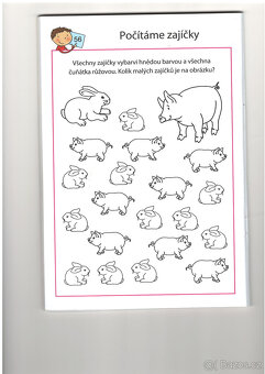 Cvičebnice pro předškoláky: MATEMATIKA -nevyplněná - 5