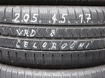 PNEU 225/50/17 a 205/45/17 , 2až4 kusy R18 , léto - 5