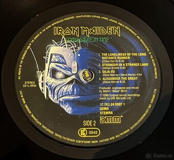IRON MAIDEN 86 SOMEWHERE IN TIME první press - 5