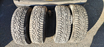 4x pneu 225/65/16C zimní s hřeby Bridgestone - 5