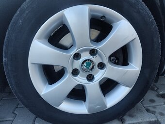 ORIGINÁL AL KOLA ŠKODA OCTAVIE R16 ET50 - 5