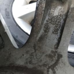 PRODAM=ALU KOLA 5X100R-15 ET-43 ORGINAL SKODA - 5