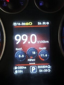 Upravené Budíky Passat B5.5. 1.8Turbo (B5) Maxidot - 5