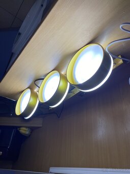 Stropní LED svítidlo Combi, matne zlatá - 5