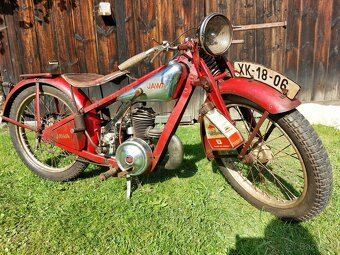 Jawa 175 Villiers - krasna patinovka 1933 - 5