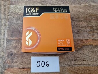 Sada magnetických filtrů K&F Concept 62mm - 5