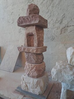 Vyšší lucerny z pískovce - 5