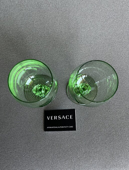Versace Medusa 2x zelená sklenice na víno 350ml - 5