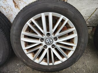 16"letní alu sada Fortaleza 5x112 origo Golf 7 Caddy Touran - 5