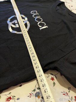 Dětské tričko stříbrný nápis - 5