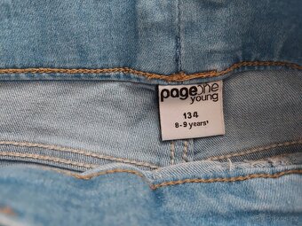 3 ks dívčí kalhoty 134 - 5