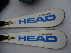 191. Detske lyže HEAD - 120cm + boty LANGE 35 eu +helma -SET - 5