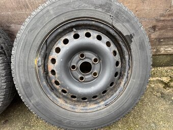 Plechove disky vw T4, Multivan, Caravelle, Transporter  6Jx1 - 5
