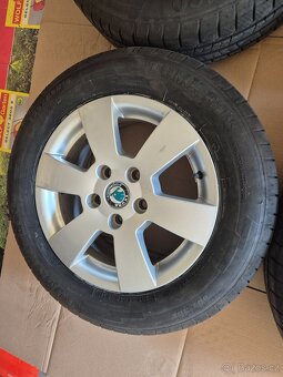 ALU kola R15 5x112 Škoda Deimos 195/65 R15 - 5