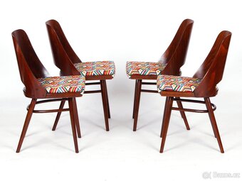 Nádherné retro židle po celkové renovaci. - 5