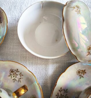 Retro porcelánová čajová sada zn. KAHLA – Made in GDR - 5