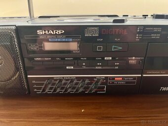 Sharp radio WQ-CD15 boombox - 5