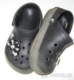 Crocbling Crocs with Jibbitz Charms - BLACK - C8/9 - vel.26 - 5