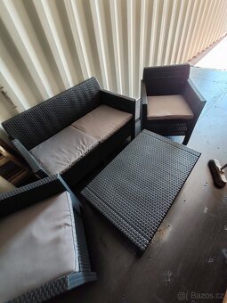 Prodám Zahradní set ratanového nábytku - 5