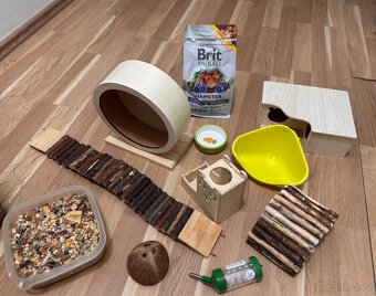 Klec pro křečka + kompletní vybavení - 5