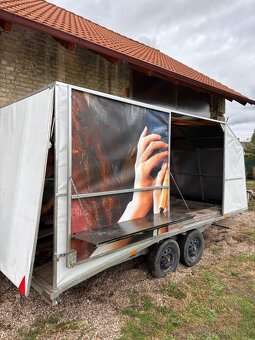 Přívěsný vozík dvouosý - 5