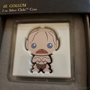 Kompletní série mincí pán prstenů, stříbro 1Oz - 5