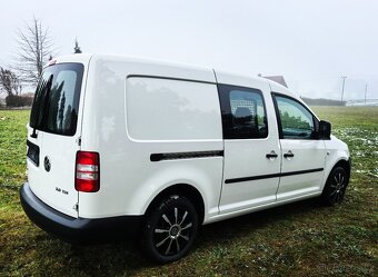 VW Caddy MAXI (long) 2.0 Tdi, 6 kvalt, výhřev, klima - 5
