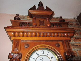 dvouzávažové hodiny Gustav Becker - 5