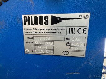Pásová pila Pilous ARG 130 - 5