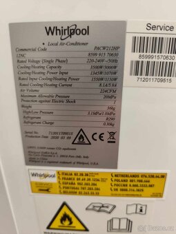 Klimatizace Whirlpool PACW212HP - 5