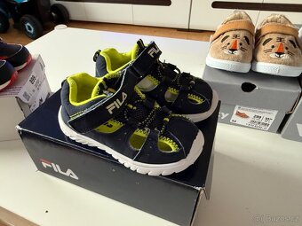 Dětské boty Adidas, Fila, Vty velikost 22,24 - 5