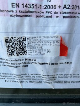 Okno - trojsklo - bila/antracit - 5