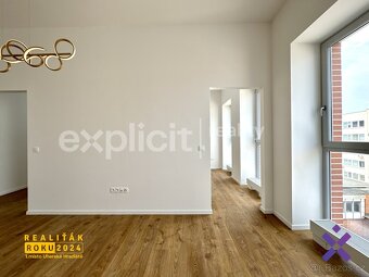 Pronájem novostavby bytu 3+kk 62 m2 - Park Tower, Zlín, okre - 5