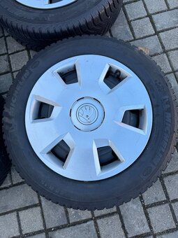 ORIGINÁL disky Škoda, Volkswagen 5x100, R15- ZIMNÍ - 5