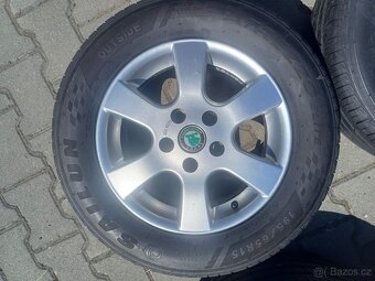 Alu disky s pneu 195/65 R15 - 5