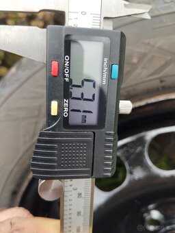 Plechové disky 6Jx16 ET50+ zimní pneu - 5