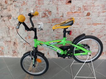 Dětské kolo OLPRAN 14" zelená - 5