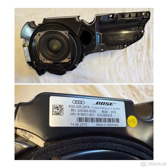 Sestava repro BOSSE + zesilovac + subwoofer - Audi - 5