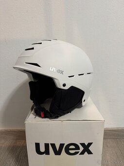 Helma Uvex Legend 2.0, vel. 59 – 62 cm, bílá matná, NOVÁ - 5