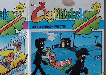 ČTYŘLÍSTEK - KOMPLETNÍ ROČNÍK 1991 - 5